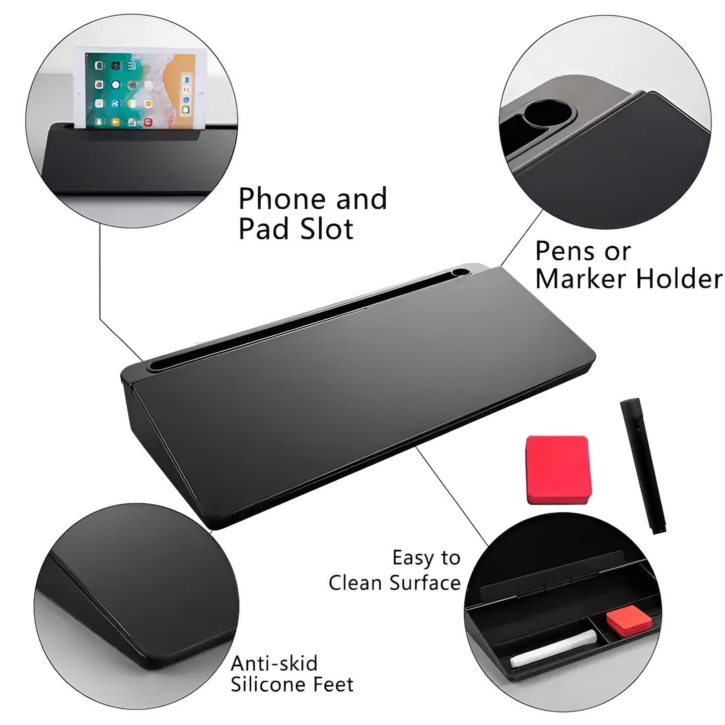 Infiboard™ Dry Erase Smart Whiteboard & Organizer with Storage Drawers