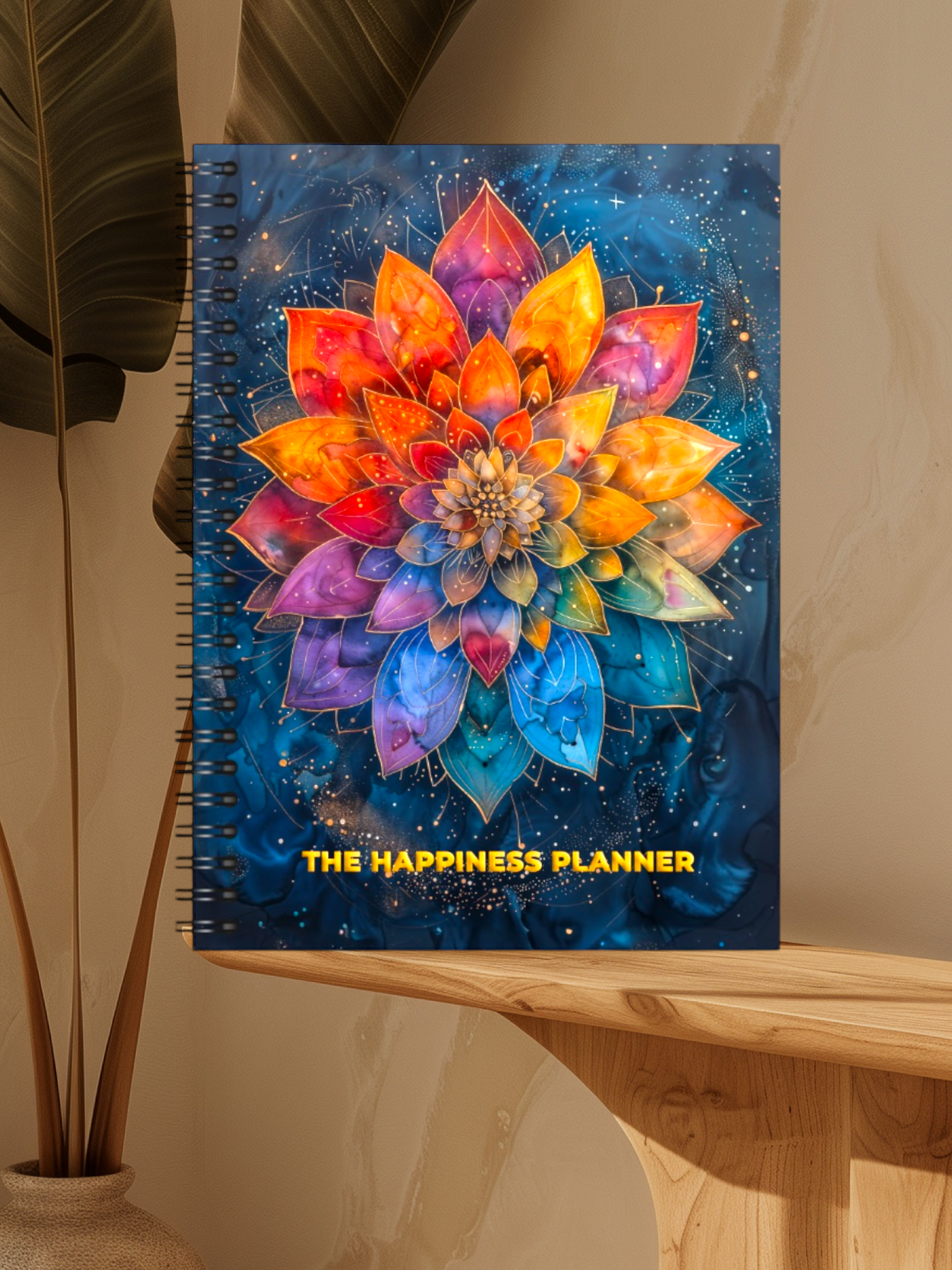 Infinote Mandala Happiness Colourful Reusable Planner A5 size