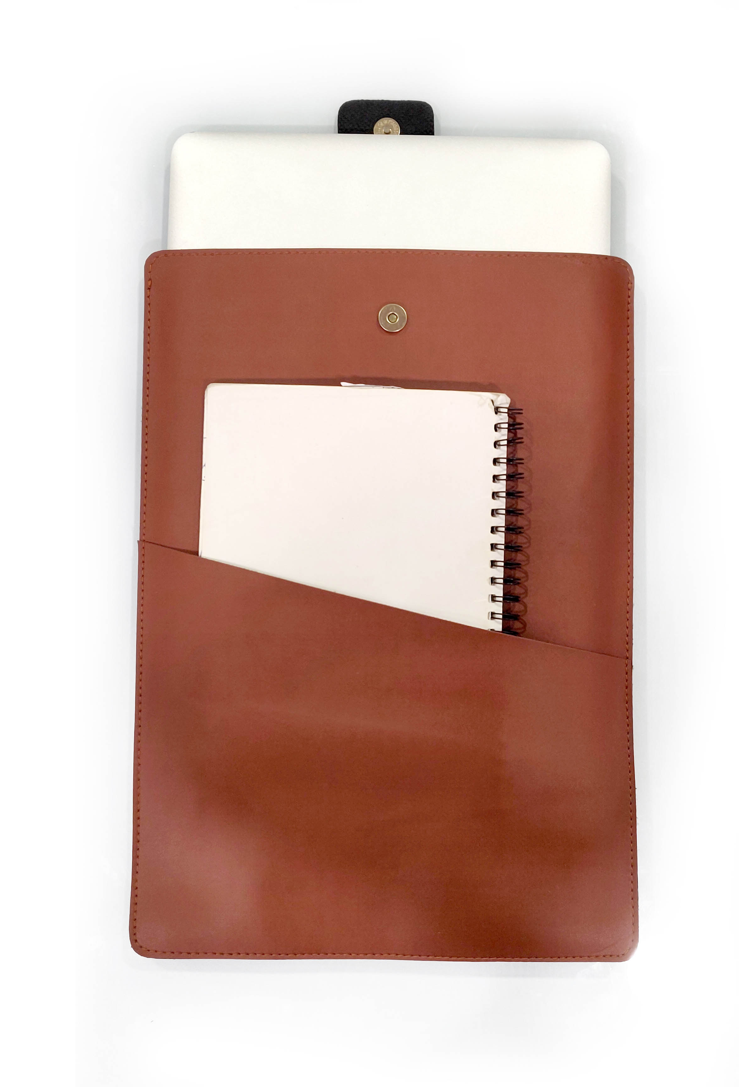 Scudo Verticale Vegan Leather Laptop Sleeve