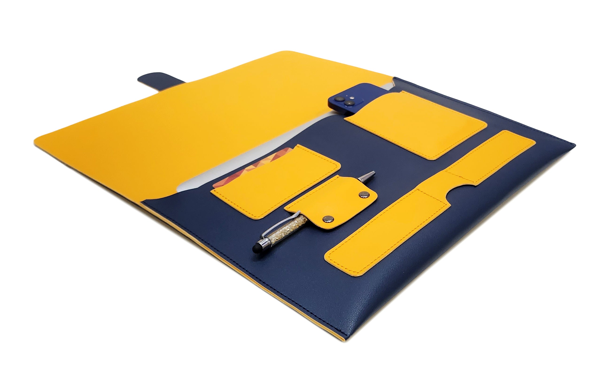 Stazione Bicolore Custodia Laptop Sleeve cum Organizer