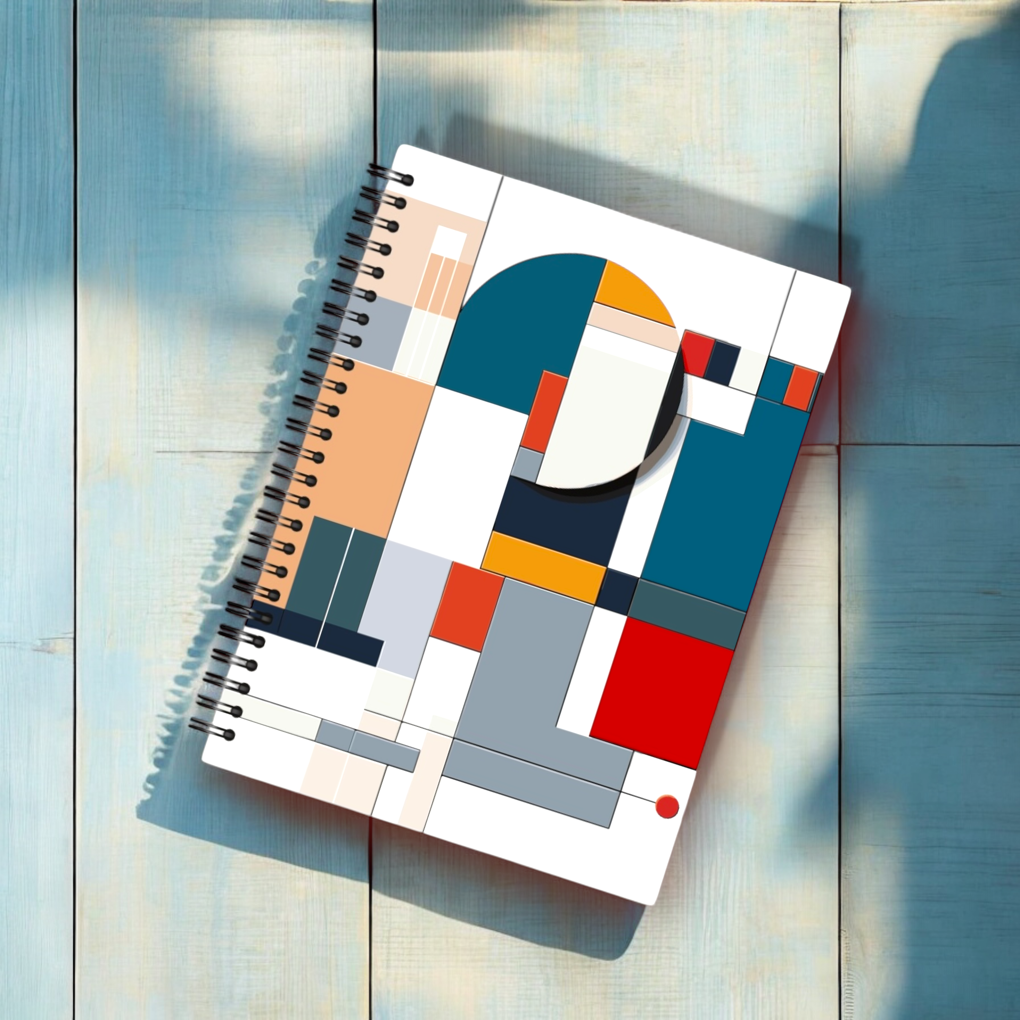 Infinote Shapes & Spaces Happiness Colourful Reusable Planner A5 size